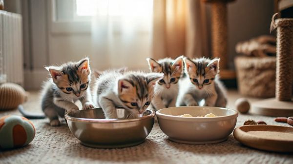 Top conseils pour une gamelle idéale pour chatons